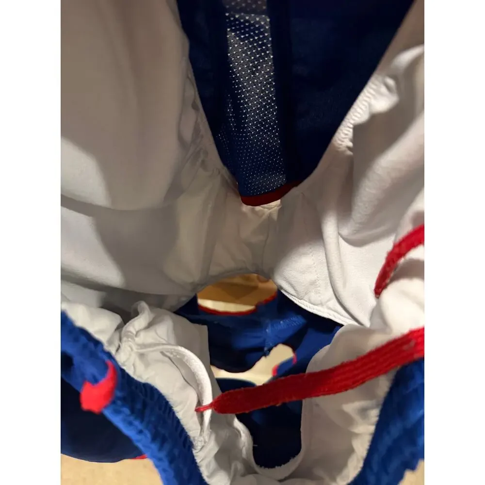 Nike Chicago Cubs Dri-FIT Athletic Shorts Blue Red Trim Size Medium ML - Picture 6 of 6